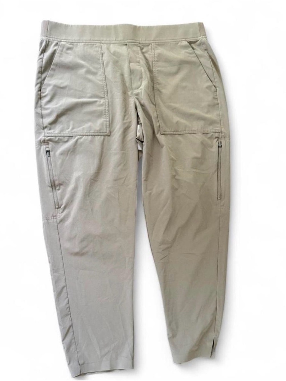 Athleta Light Khaki Boot Cut Pants
